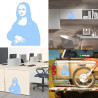 Pegatina Mona Lisa, vinilo adhesivo exterior e interior