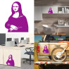 Pegatina Mona Lisa, vinilo adhesivo exterior e interior