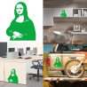 Pegatina Mona Lisa, vinilo adhesivo exterior e interior