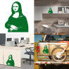 Pegatina Mona Lisa, vinilo adhesivo exterior e interior