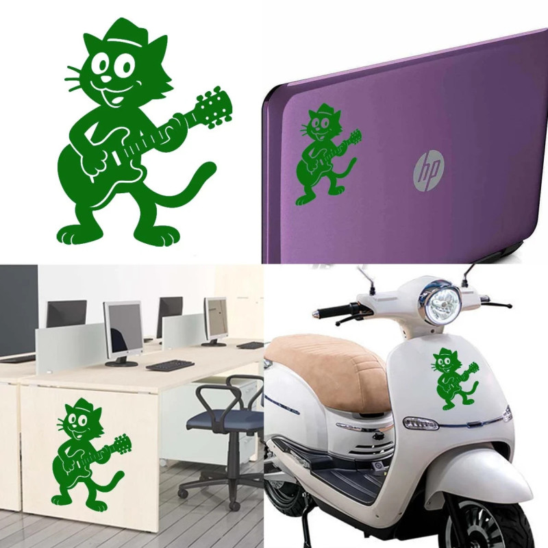 Pegatina Herrero, vinilo adhesivo exterior e interior