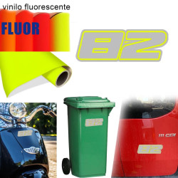 Pegatina de vinilo numero 82 versión Dream Fluorescente, 2 colores