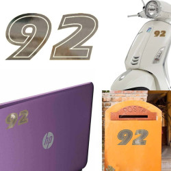 Pegatina de vinilo numero 92 versión ERAS,