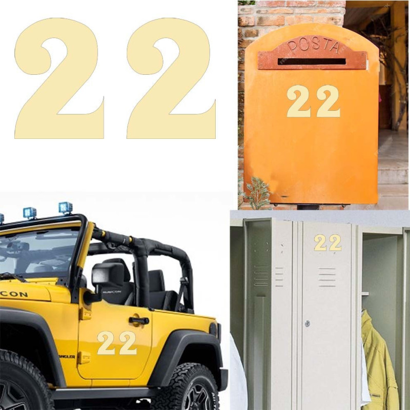 Pegatina de vinilo numero 22 versión euskal,