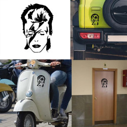 Pegatina de vinilo David Bowie