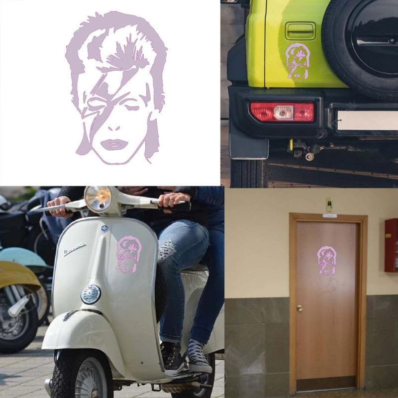 Pegatina de vinilo David Bowie