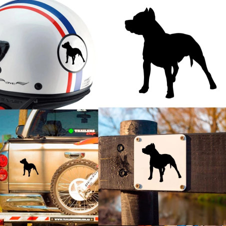 Pegatina de vinilo Pitbull