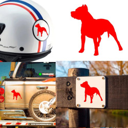 Pegatina de vinilo Pitbull