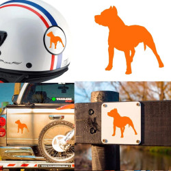 Pegatina de vinilo Pitbull