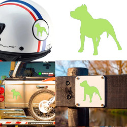 Pegatina de vinilo Pitbull