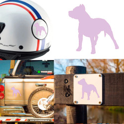 Pegatina de vinilo Pitbull