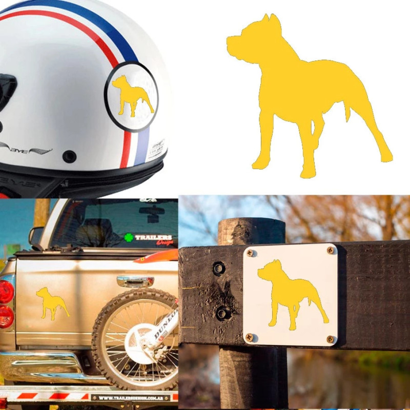 Pegatina de vinilo Pitbull