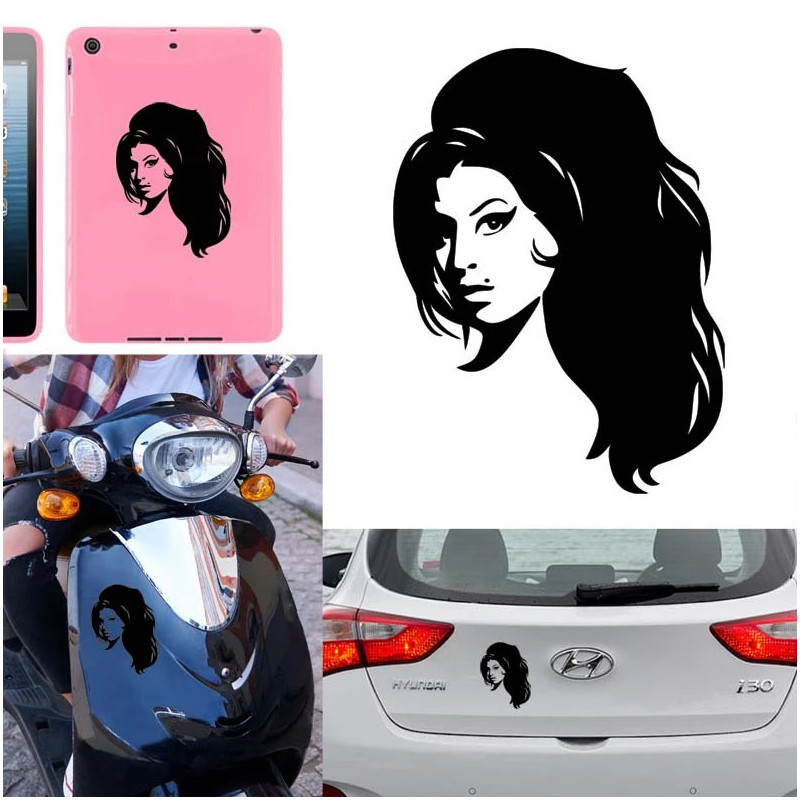 Amy Winehouse, pegatina de vinilo