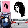 Amy Winehouse, pegatina de vinilo