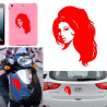 Amy Winehouse, pegatina de vinilo