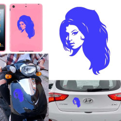 Amy Winehouse, pegatina de vinilo