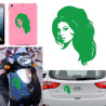 Amy Winehouse, pegatina de vinilo