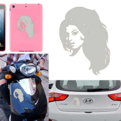 Amy Winehouse, pegatina de vinilo