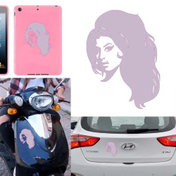 Amy Winehouse, pegatina de vinilo