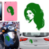 Amy Winehouse, pegatina de vinilo