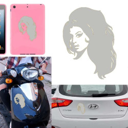Amy Winehouse, pegatina de vinilo