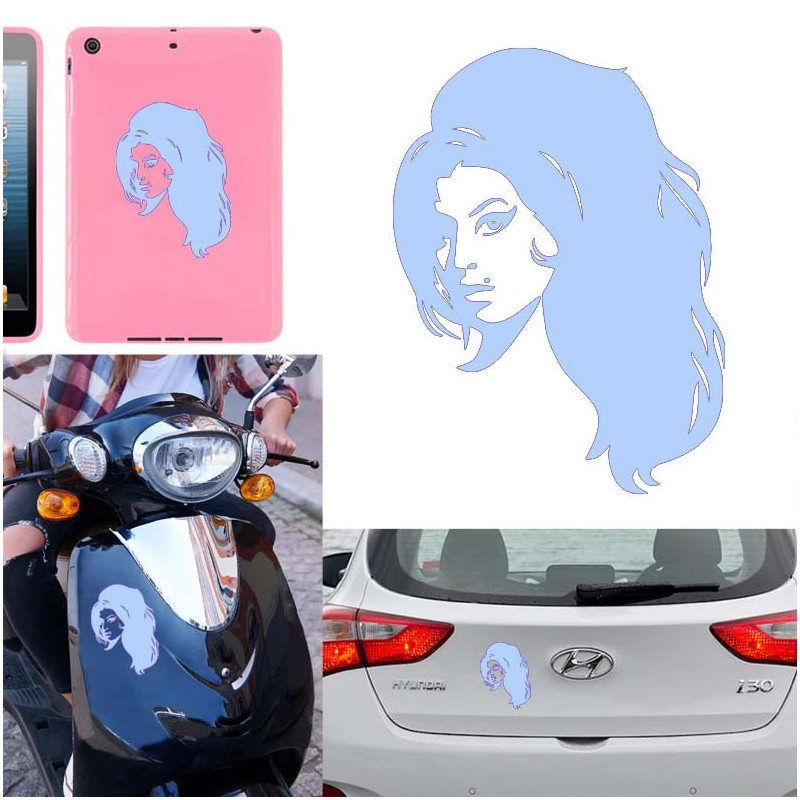 Amy Winehouse, pegatina de vinilo