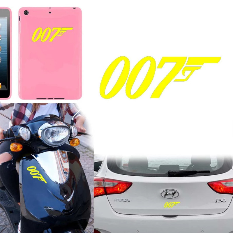 007 James Bond, pegatina de vinilo