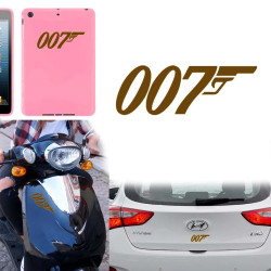 007 James Bond, pegatina de vinilo