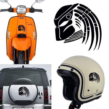 Predator versión v7 left, pegatina de vinilo