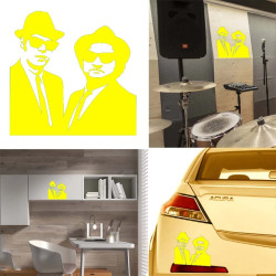 Blue Brothers versión v1b, pegatina de vinilo