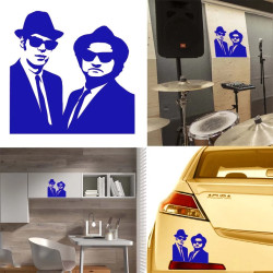 Blue Brothers versión v1b, pegatina de vinilo