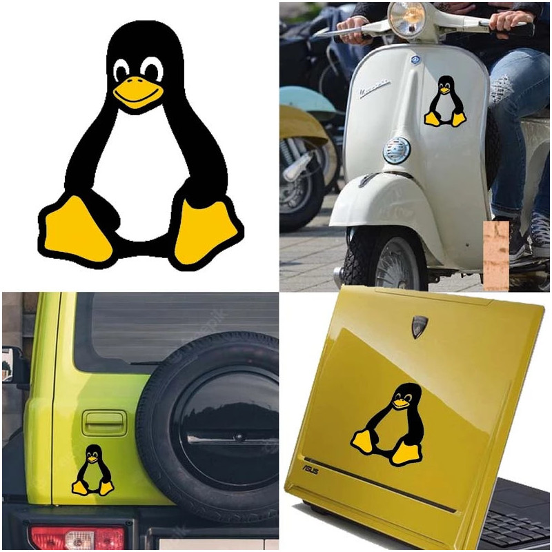 Linux , pegatina de vinilo