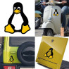 Linux , pegatina de vinilo