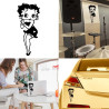 Betty Boop, pegatina de vinilo