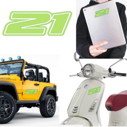 Pegatina de vinilo numero 21 versión Dream,