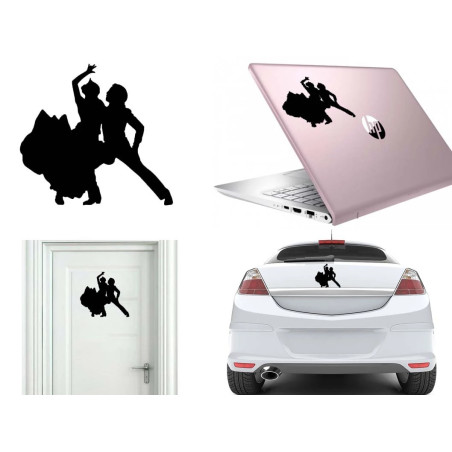 Baile Flamenco version 5, pegatina de vinilo