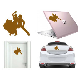 Baile Flamenco version 5, pegatina de vinilo