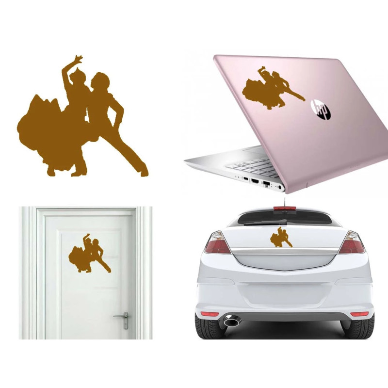 Baile Flamenco version 5, pegatina de vinilo