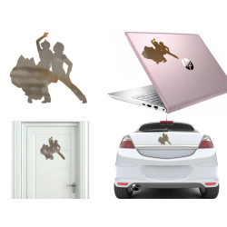 Baile Flamenco version 5, pegatina de vinilo