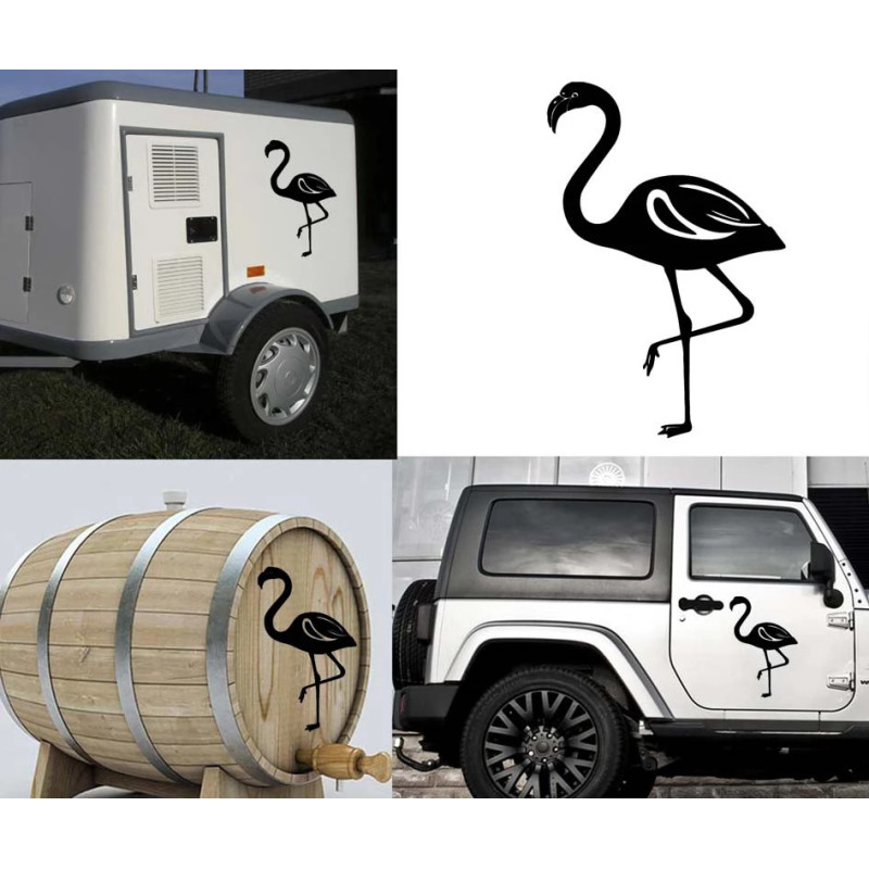 Flamenco, pegatina de vinilo