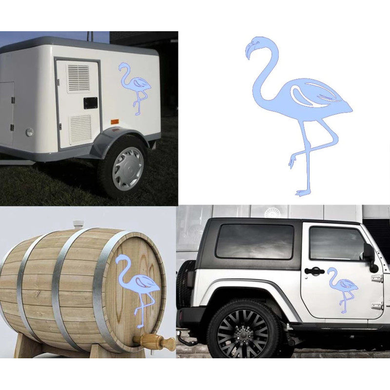 Flamenco, pegatina de vinilo