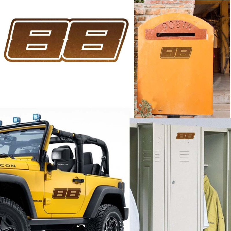 Pegatina de vinilo numero 88 versión Dream,