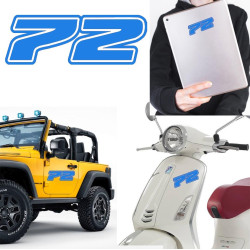 Pegatina de vinilo numero 72 versión Dream,