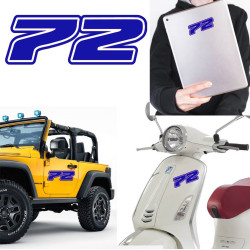 Pegatina de vinilo numero 72 versión Dream,