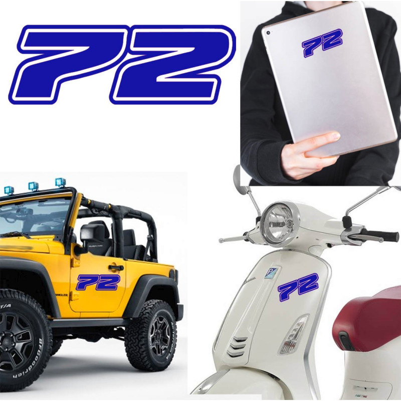 Pegatina de vinilo numero 72 versión Dream,