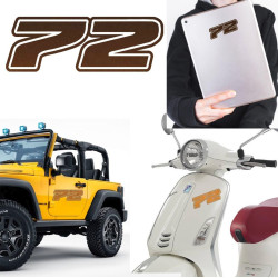 Pegatina de vinilo numero 72 versión Dream,