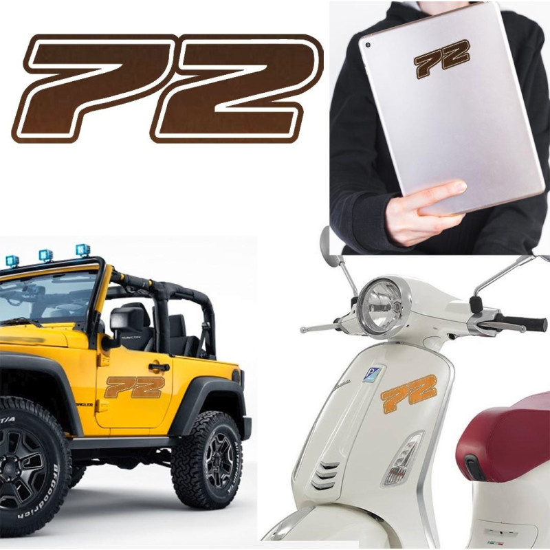 Pegatina de vinilo numero 72 versión Dream,