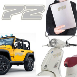 Pegatina de vinilo numero 72 versión Dream,