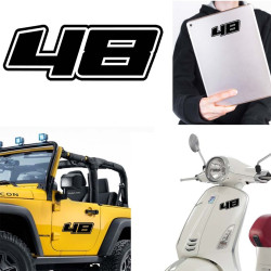 Pegatina de vinilo numero 48 version Dream,