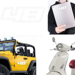 Pegatina de vinilo numero 48 version Dream,